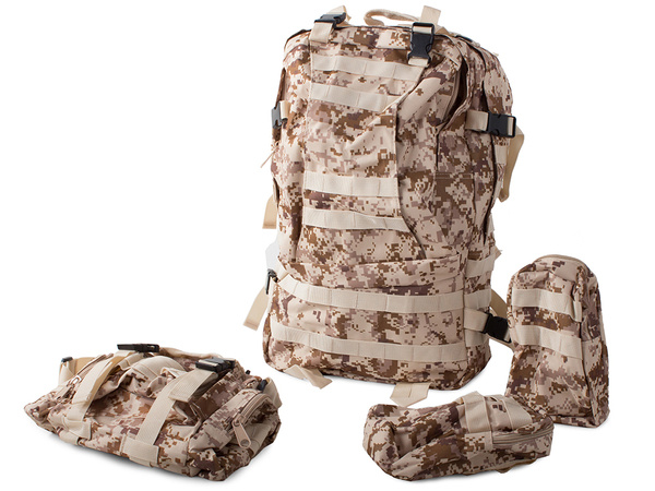 Supervivencia táctica mochila militar 48,5l