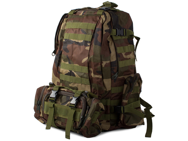 Supervivencia táctica mochila militar 48,5l