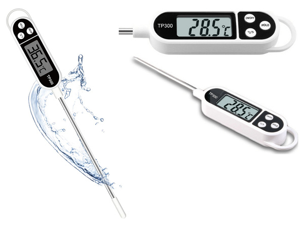 Termómetro de cocina con sonda para barbacoa carne agua