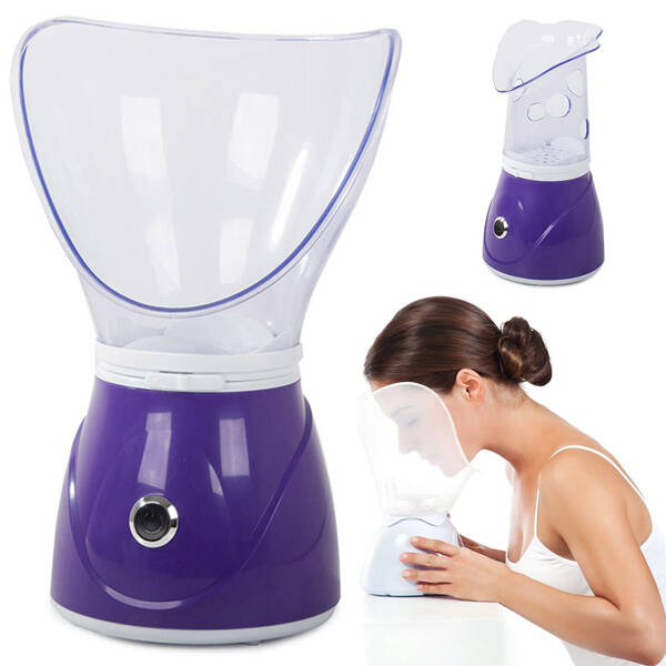 Vapor facial sauna inhalador cosmético piel hidratante bruma