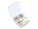 CAJA PARA MEDICAMENTOS 4 COMPARTIMENTOS BLANCA (300) GAB_A