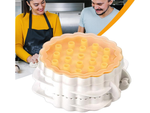 Cortador de moldes para tartas insertos de relleno intercambiables