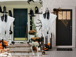 Halloween decoración colgante decoración fantasma máscara grito esqueleto fantasma 90 cm