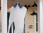 Halloween decoración colgante decoración fantasma máscara grito esqueleto fantasma 90 cm