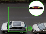 Juego de sensores de estacionamiento trasero 4x sensor pantalla lcd