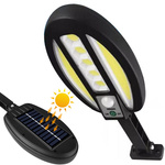 Lámpara solar de 95 leds con sensor crepuscular