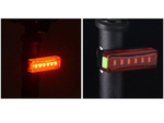 Luz led trasera bicicleta usb luz bicicleta