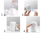 Mini humidificador difusor de aire aromaterapia niebla usb rgb