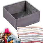 Organizador textil cajon zapatero gris