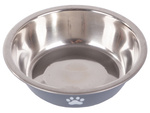 Perro gato comida agua metal anti-slip pot large 700ml