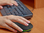 Slim 2.4 ghz bluetooth control optical mouse for pc laptops