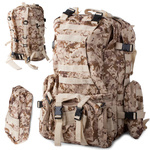 Supervivencia táctica mochila militar 48,5l