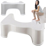 Taburete de baño taburete de pie wc blanco