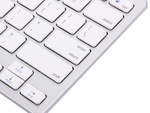 Teclado bluetooth inalámbrico para pc ipad mac pequeño delgado de bajo perfil