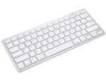 Teclado bluetooth inalámbrico para pc ipad mac pequeño delgado de bajo perfil