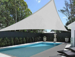 Toldo vela impermeable 3x3x3m